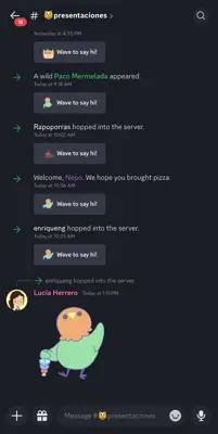 Discord android App screenshot 1