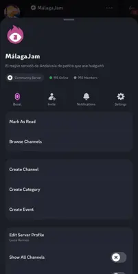 Discord android App screenshot 2